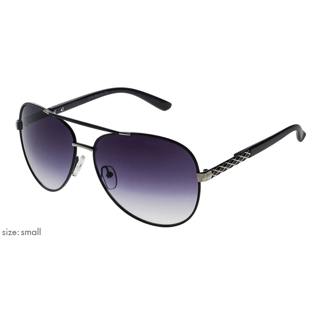 Vincent Chase Online Gunmetal Full Rim Aviator right side