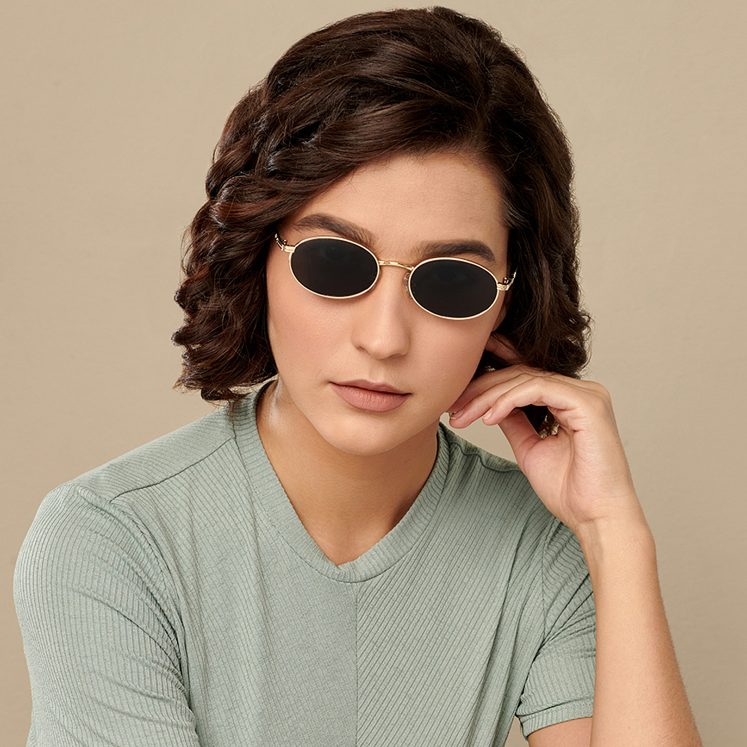 Vincent Chase Online Gold Full Rim Round right side