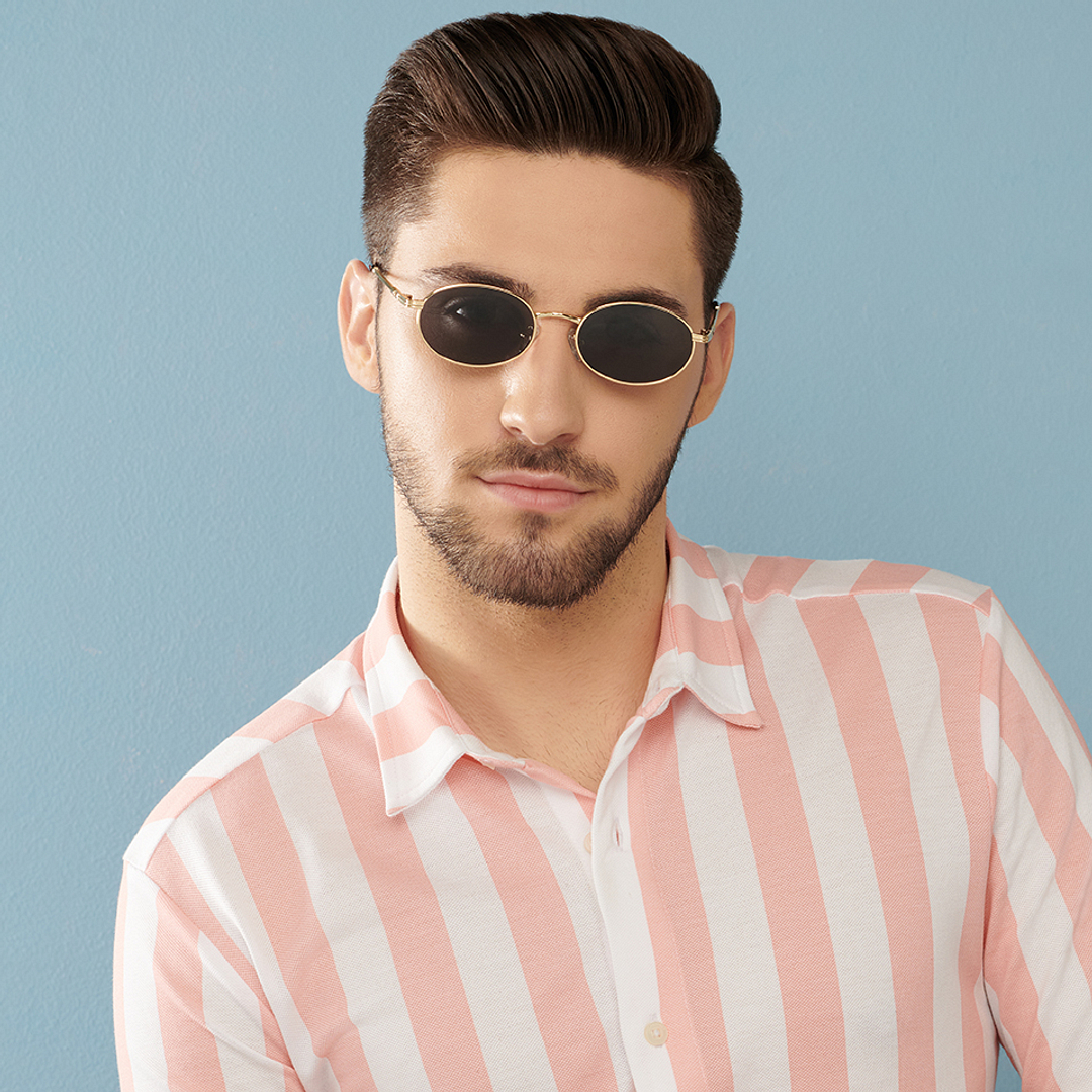 Vincent Chase Online Gold Full Rim Round right side