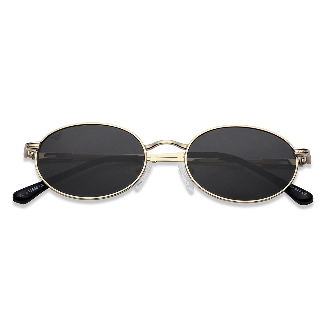 Vincent Chase Online Gold Full Rim Round left side