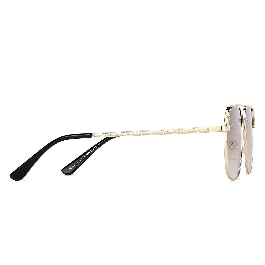 Vincent Chase Online Gold Full Rim Rectangle left side