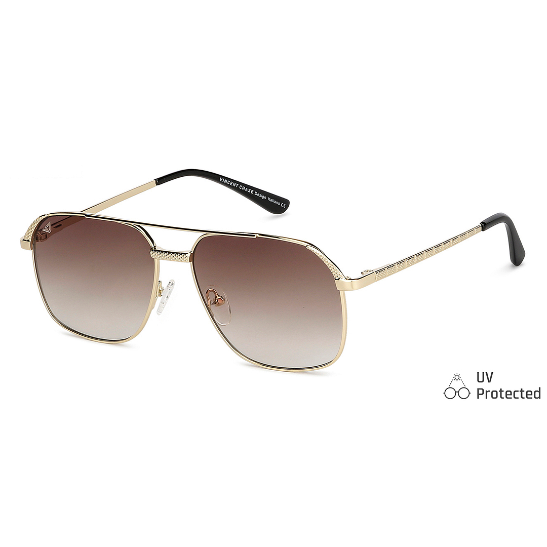 Vincent Chase Online Gold Full Rim Rectangle right side