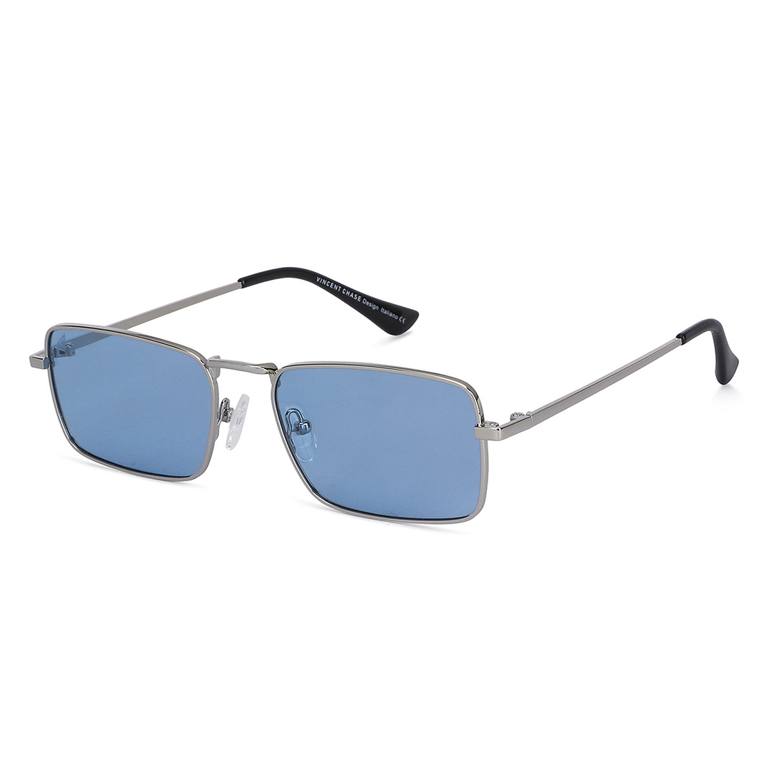 Vincent Chase Online Silver Full Rim Rectangle right side