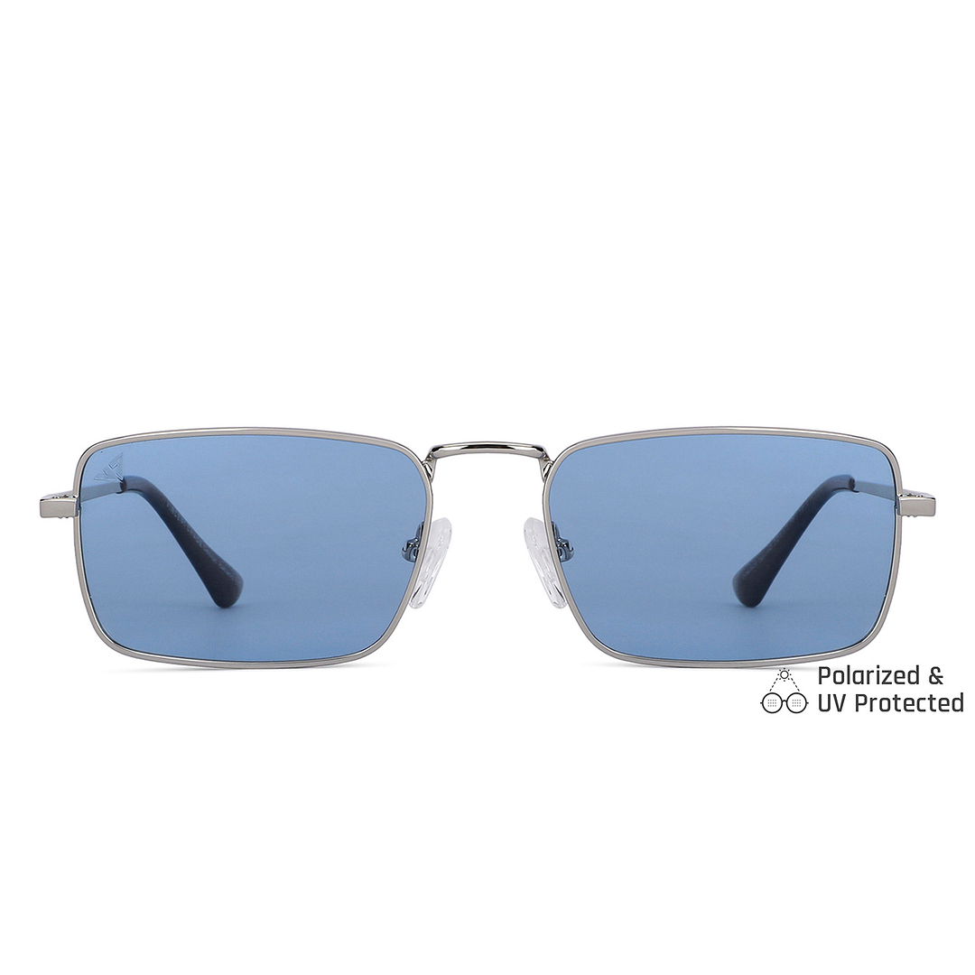 Vincent Chase Online Silver Full Rim Rectangle left side