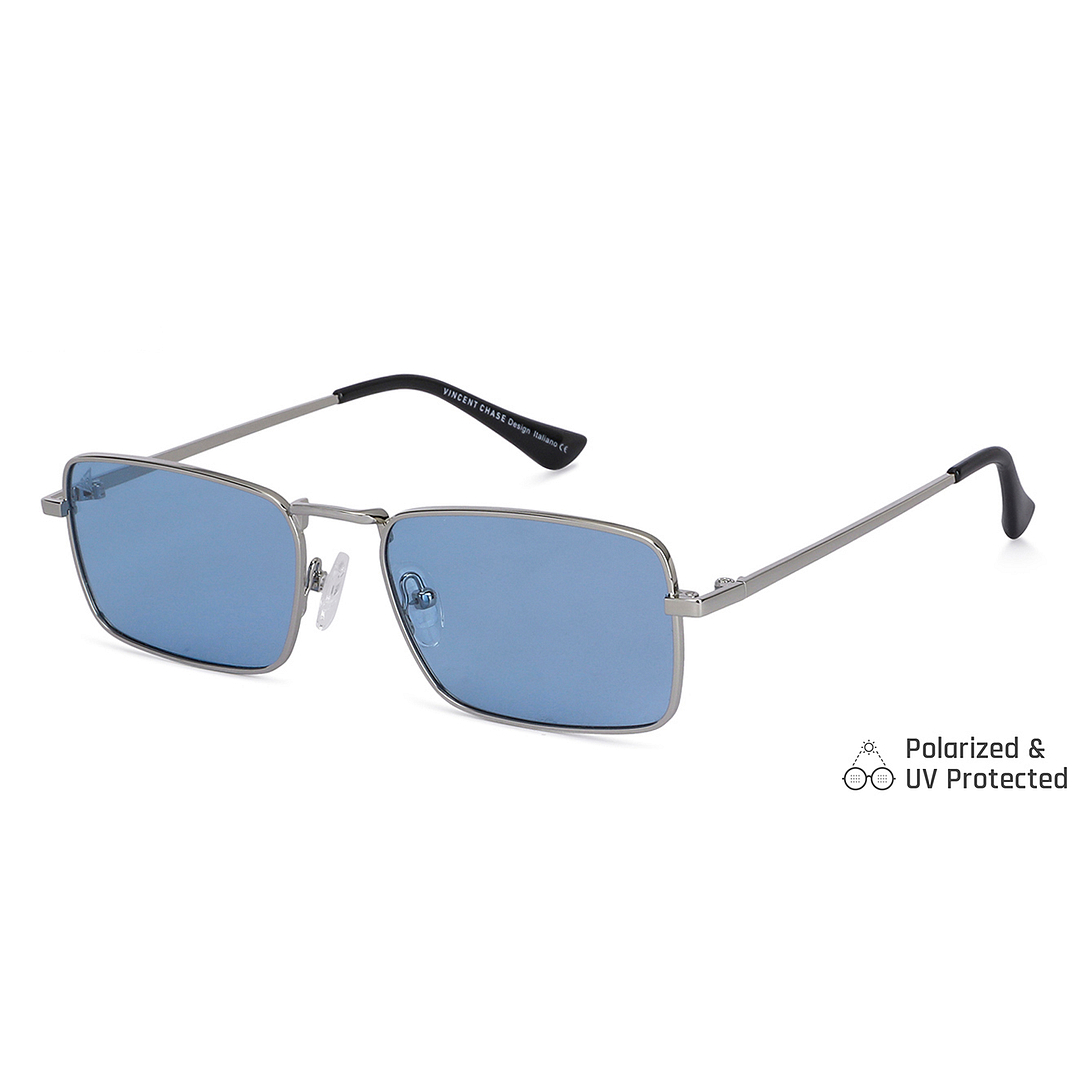 Vincent Chase Online Silver Full Rim Rectangle right side