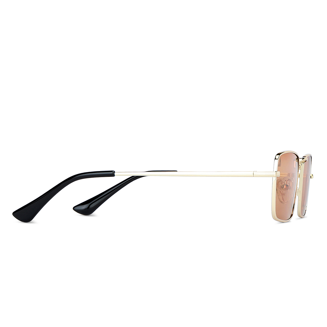 Vincent Chase Online Gold Full Rim Rectangle left side