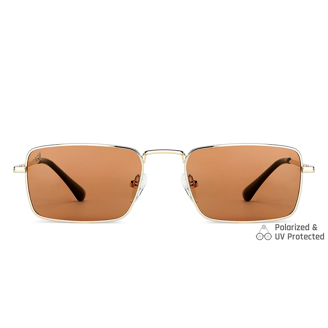 Vincent Chase Online Gold Full Rim Rectangle left side