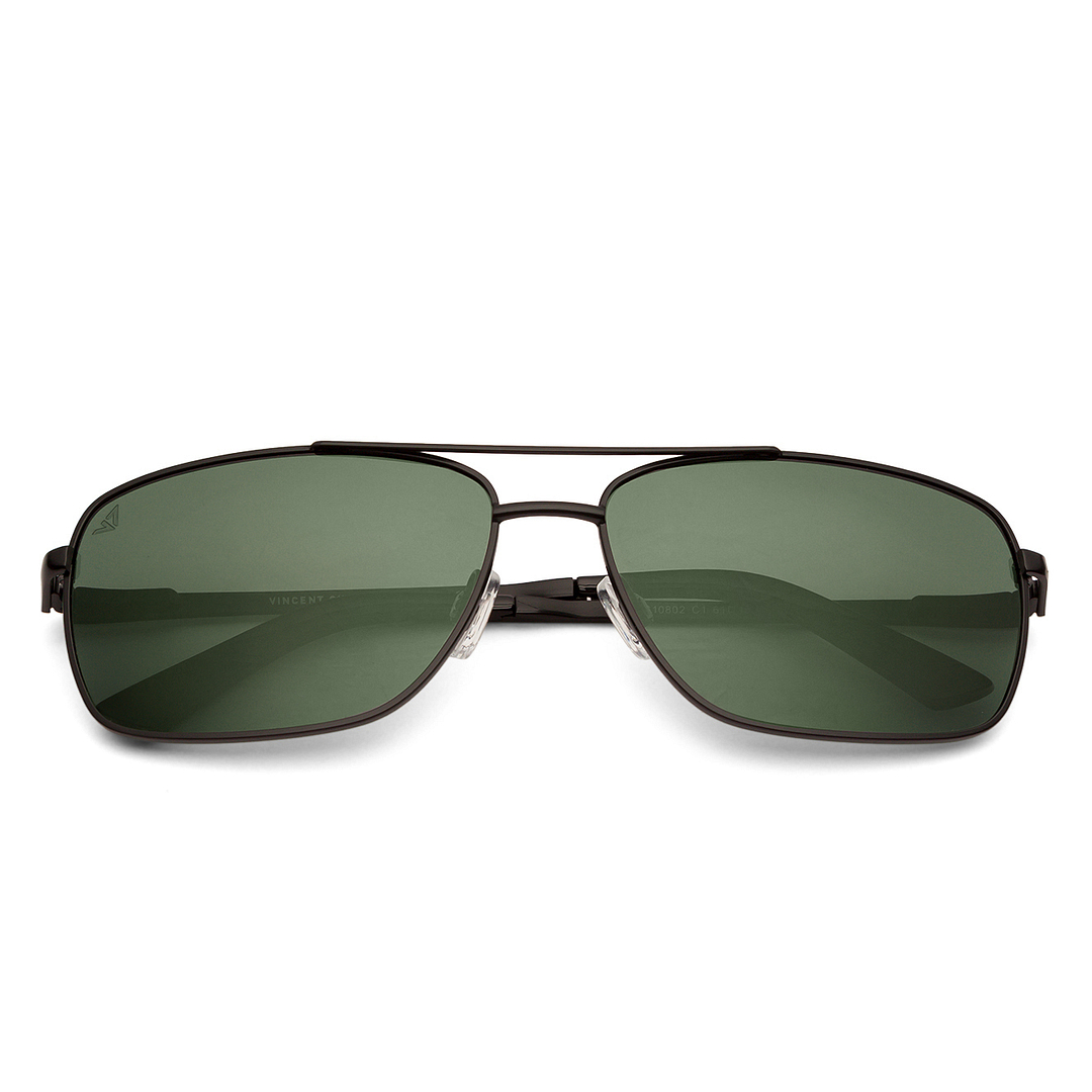 Vincent Chase Polarized Black Full Rim Rectangle right side