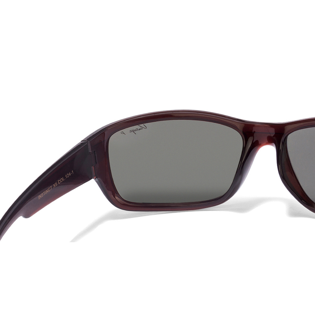 Buy Vintage Instinct X5 Large Size-63 Maroon Transparent Grey Col