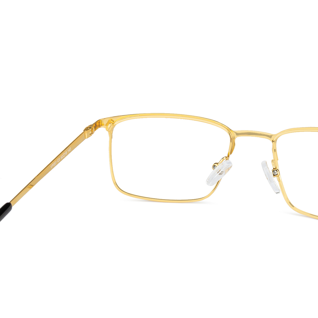Vincent Chase Online Gold Full Rim Rectangle left side
