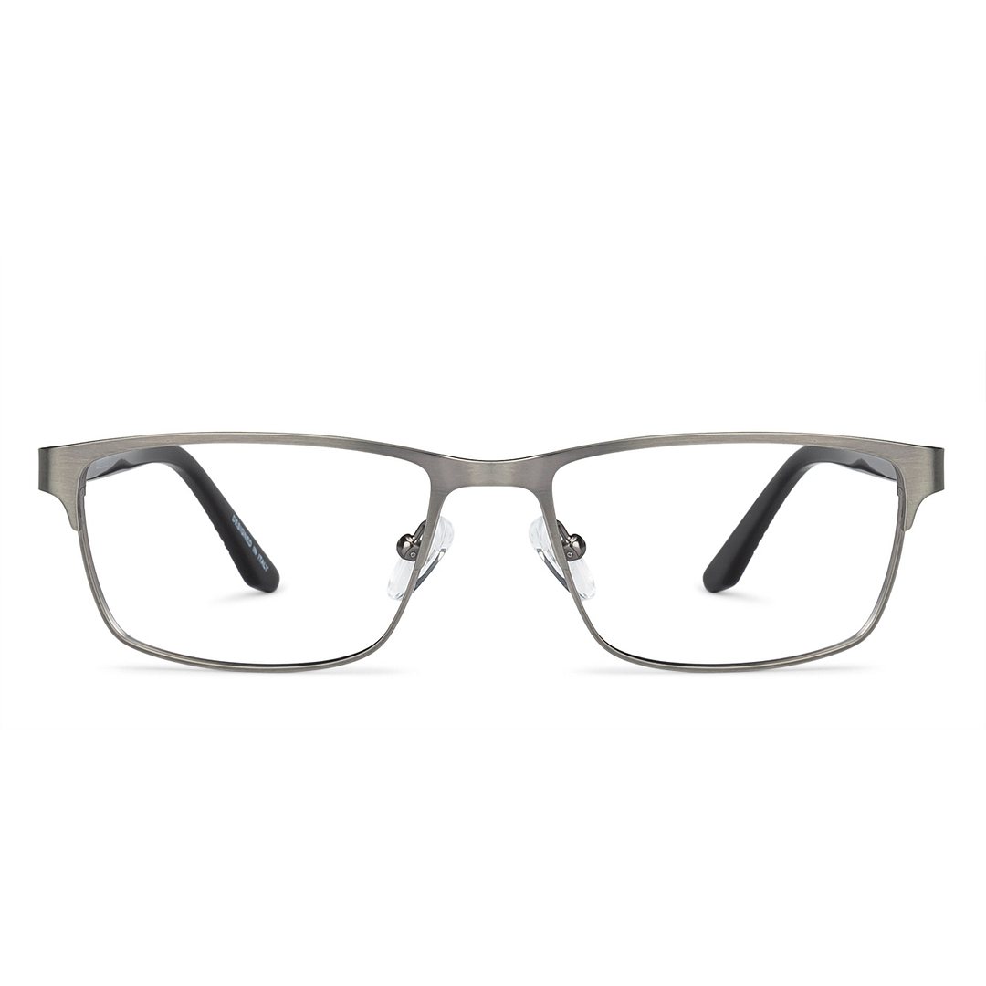Vincent Chase Online Mid Gunmetal Full Rim Rectangle left side