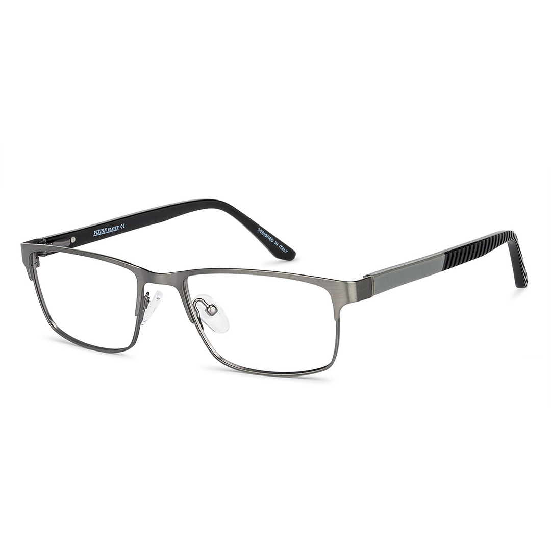 Vincent Chase Online Mid Gunmetal Full Rim Rectangle right side