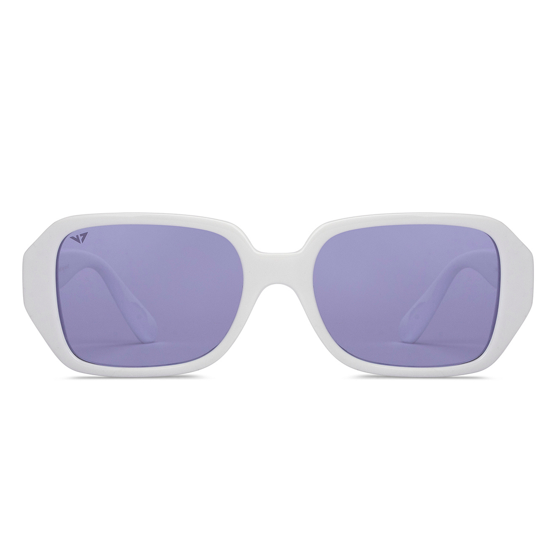 Vincent Chase Online White Full Rim Rectangle left side