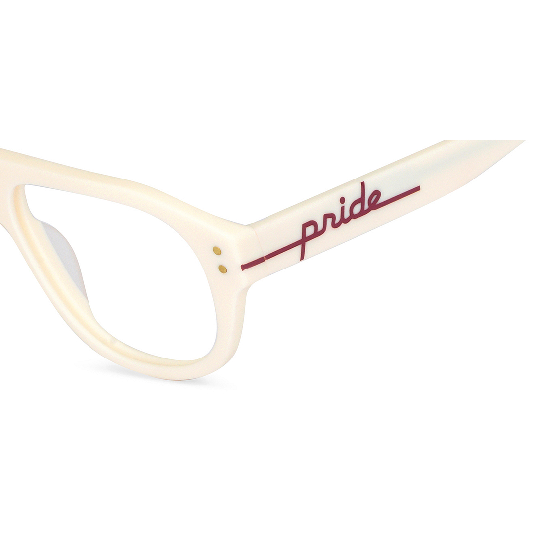 Vincent Chase Online White Full Rim Round left side