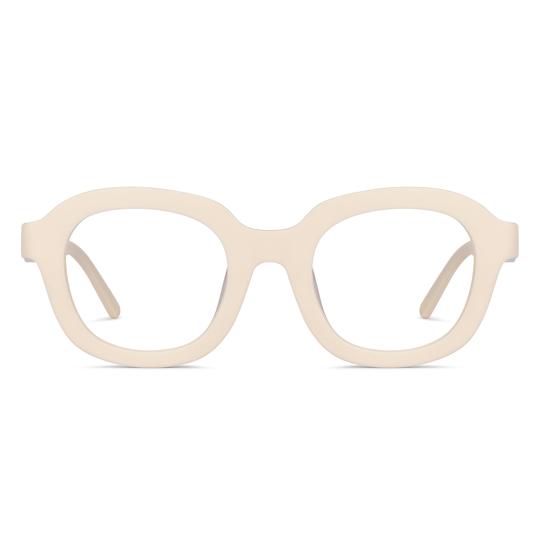 Vincent Chase Online White Full Rim Round left side