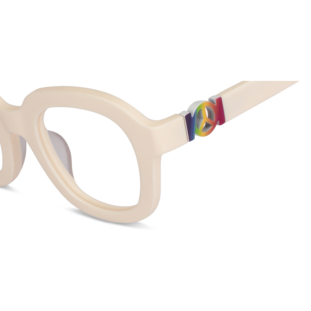 Vincent Chase Online White Full Rim Round left side