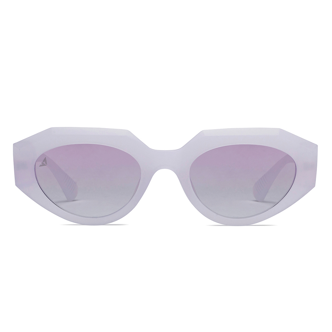 Vincent Chase Online White Full Rim Geometric left side