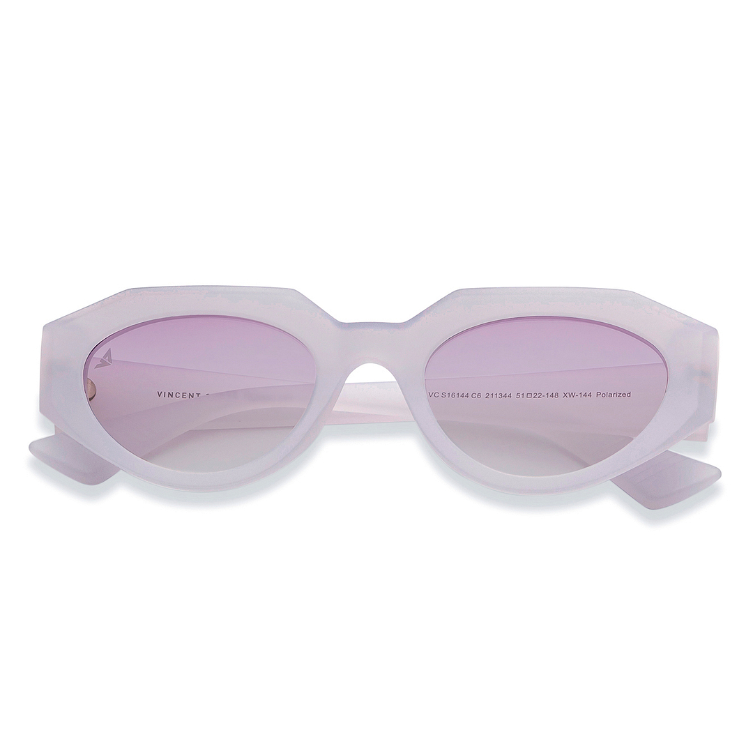 Vincent Chase Online White Full Rim Geometric left side