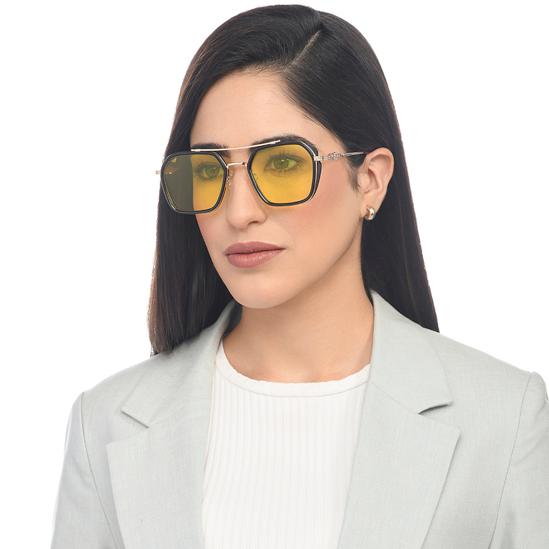 Vincent Chase Black Full Rim Geometric right side