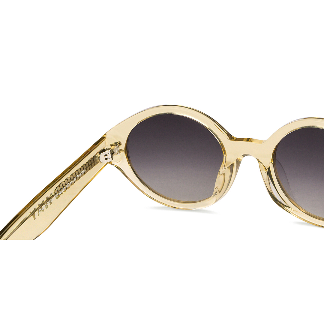 Vincent Chase Online Yellow Full Rim Round left side