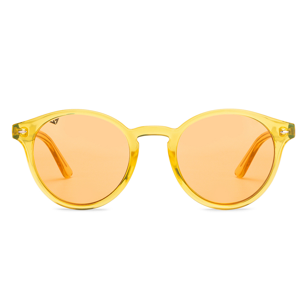 Vincent Chase Online Yellow Full Rim Round left side