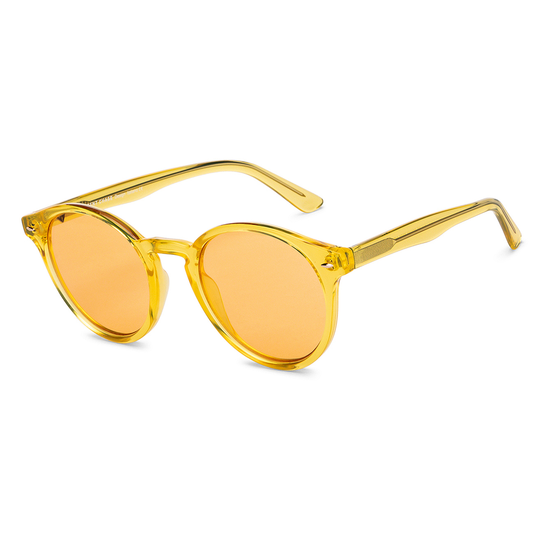 Vincent Chase Online Yellow Full Rim Round right side