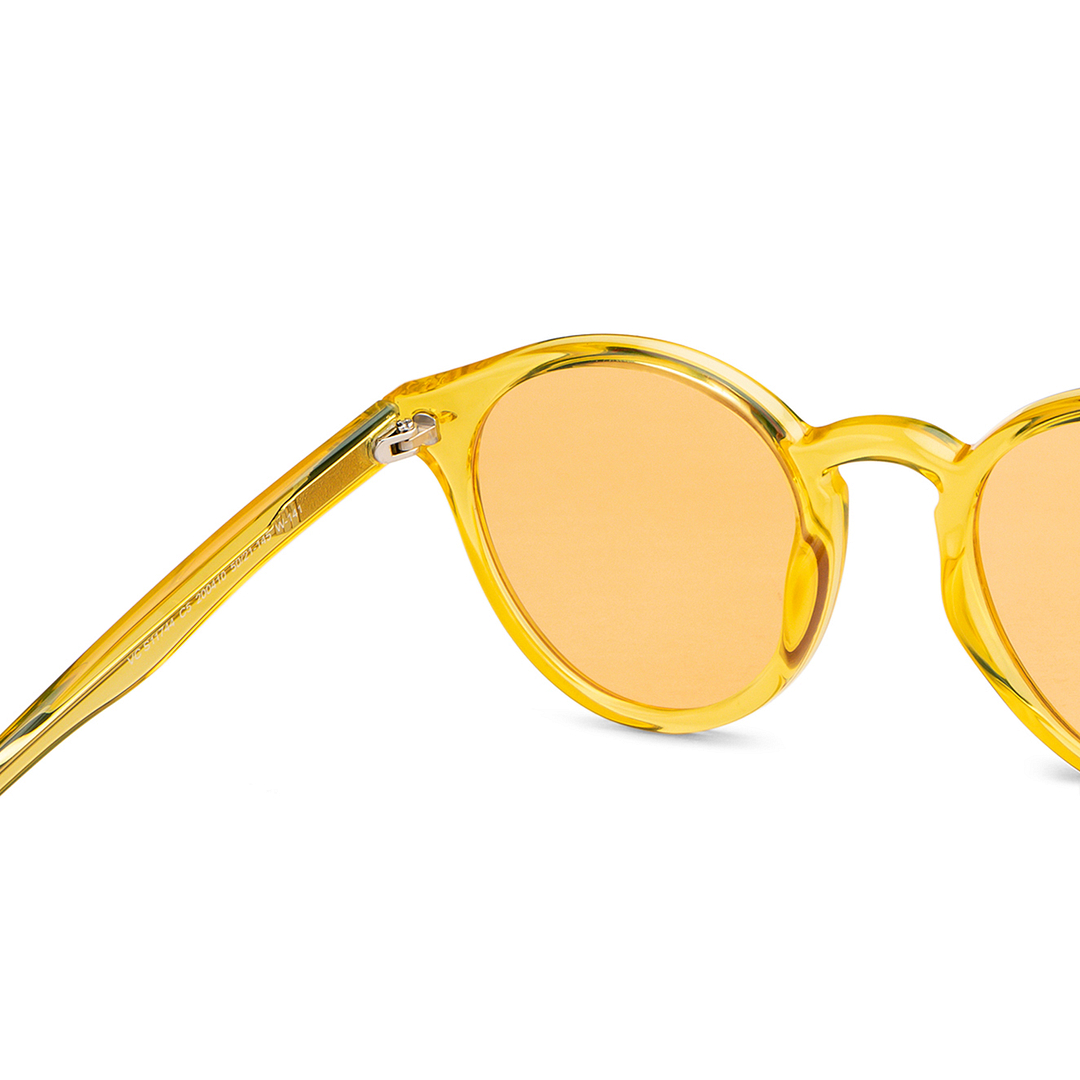 Vincent Chase Online Yellow Full Rim Round right side