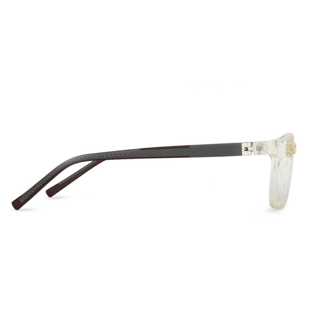 Hooper Online Brown Transparent Full Rim Rectangle right side