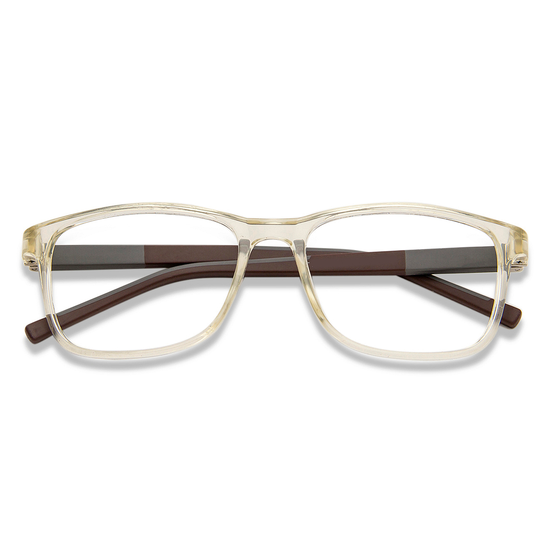 Hooper Online Brown Transparent Full Rim Rectangle right side