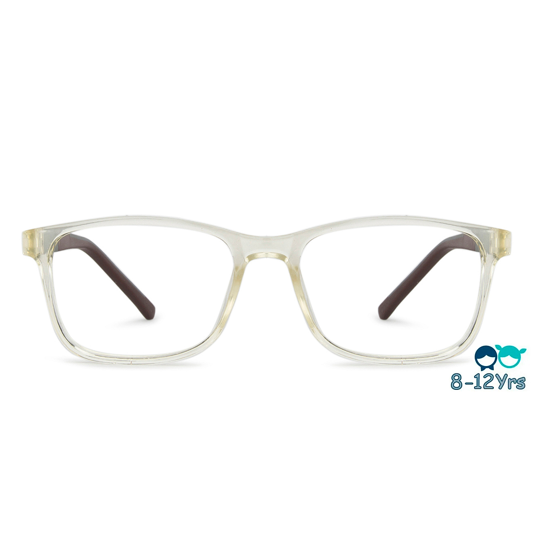 Hooper Online Brown Transparent Full Rim Rectangle left side