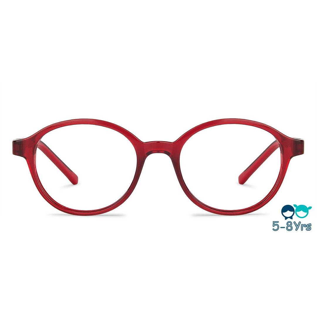 Hooper Online Red Full Rim Round left side