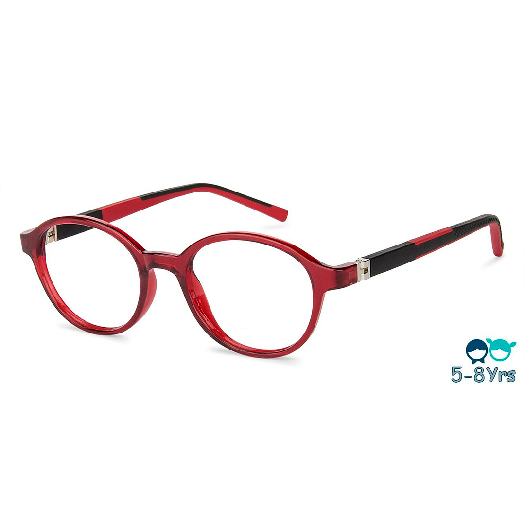Hooper Online Red Full Rim Round right side