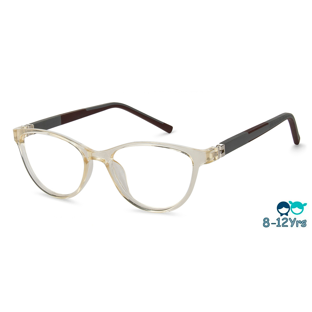 Hooper Online Brown Transparent Full Rim Cat Eye right side