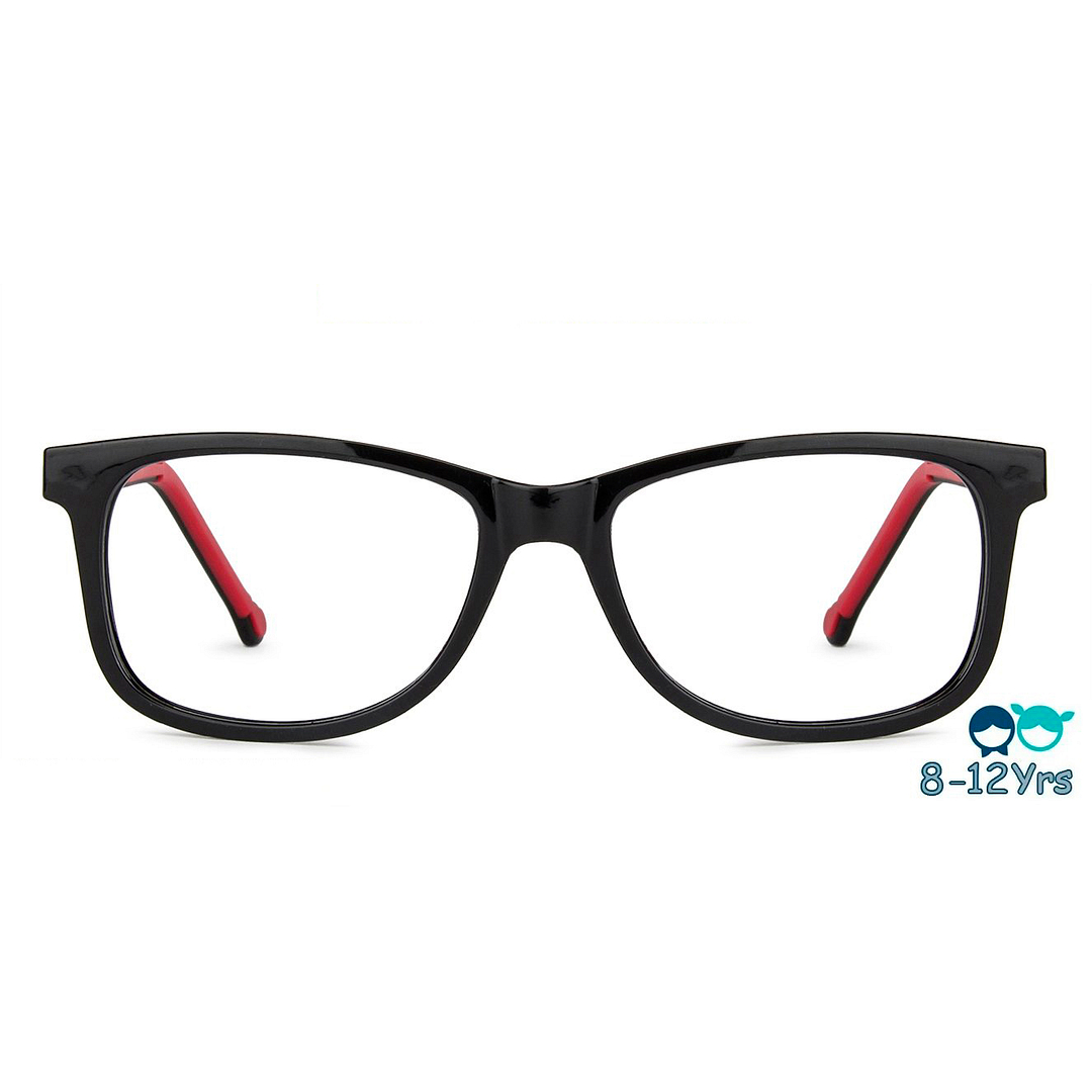 Hooper Online Black Full Rim Rectangle left side