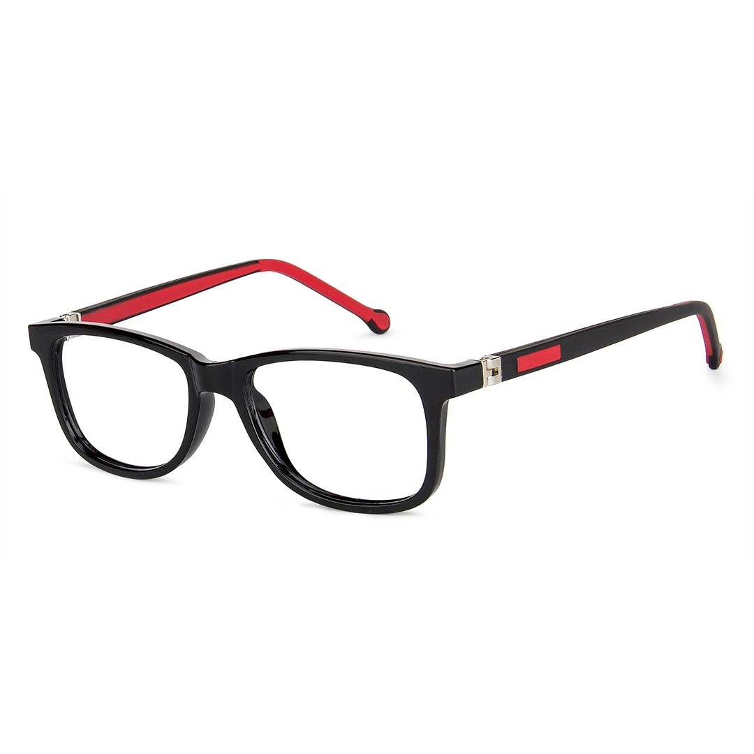 Hooper Online Black Full Rim Rectangle left side