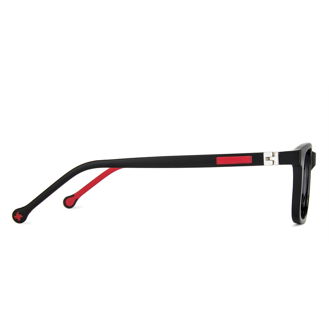 Hooper Online Black Full Rim Rectangle right side