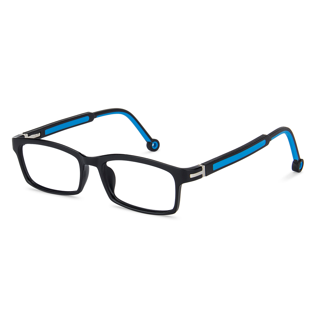 Hooper Online Black Full Rim Rectangle left side
