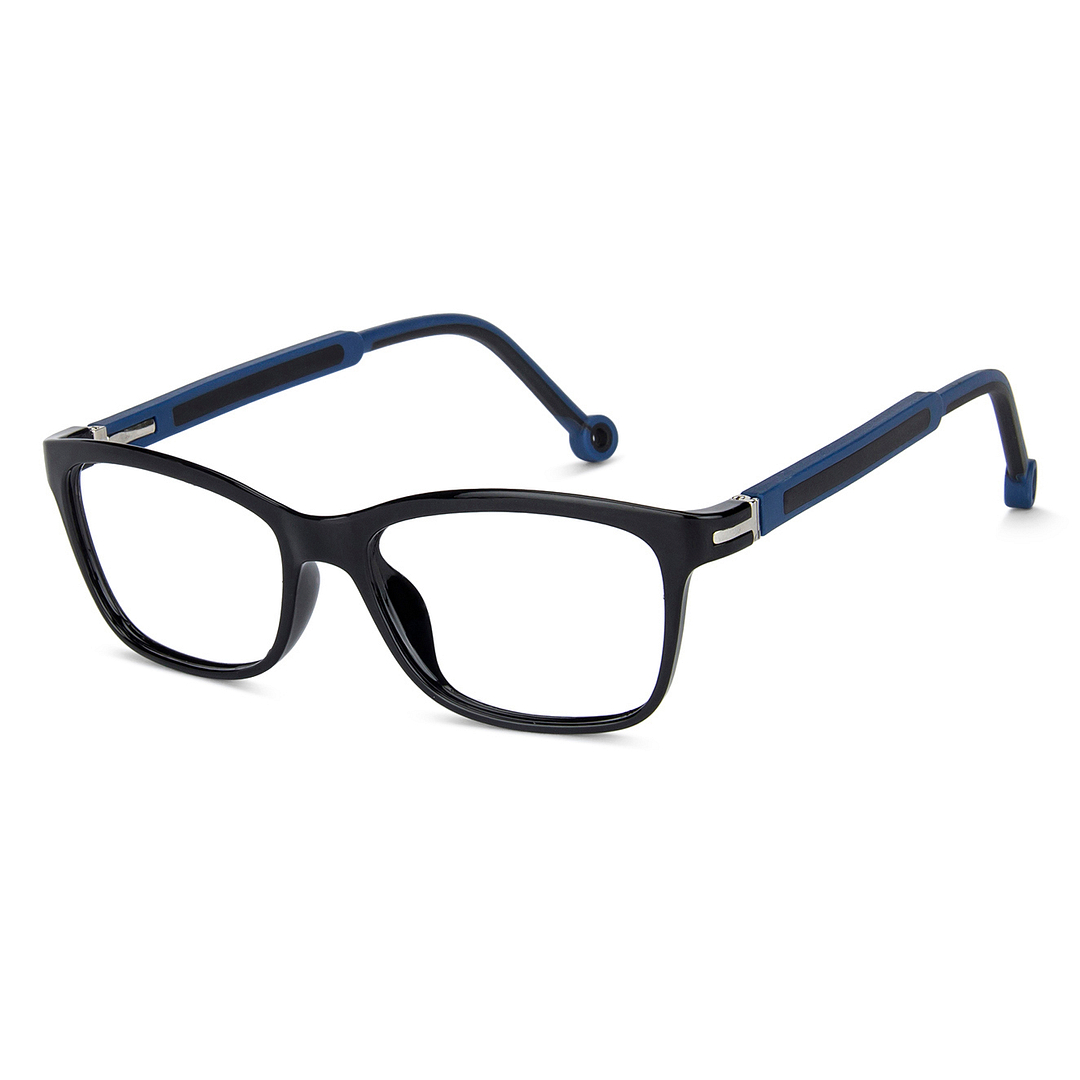 Hooper Online Black Full Rim Rectangle left side