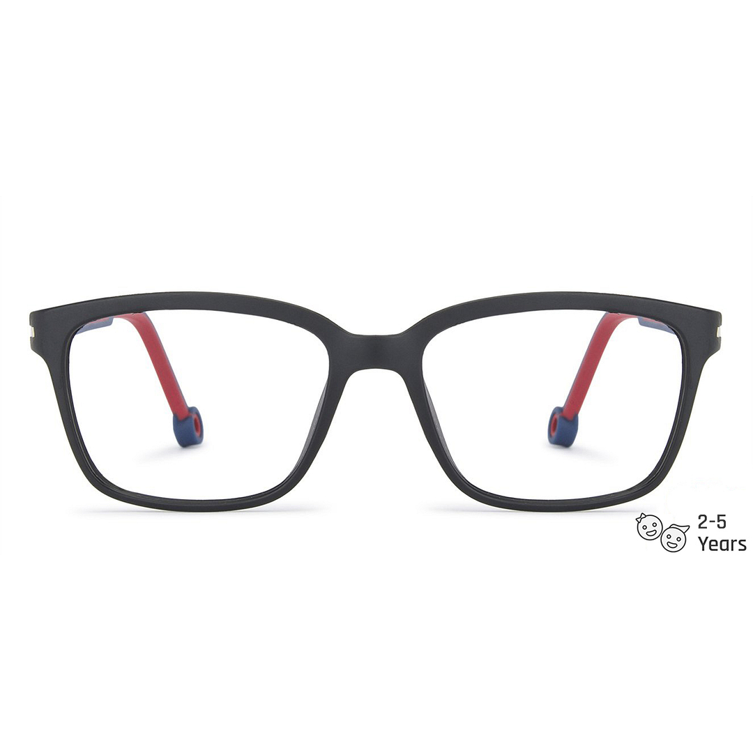 Hooper Online Black Full Rim Rectangle left side