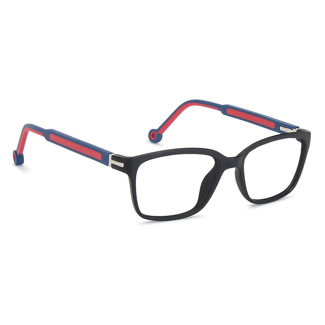 Hooper Online Black Full Rim Rectangle left side