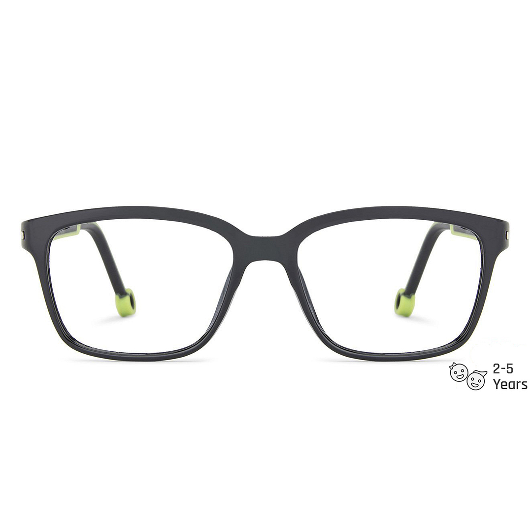 Hooper Online Black Full Rim Rectangle left side