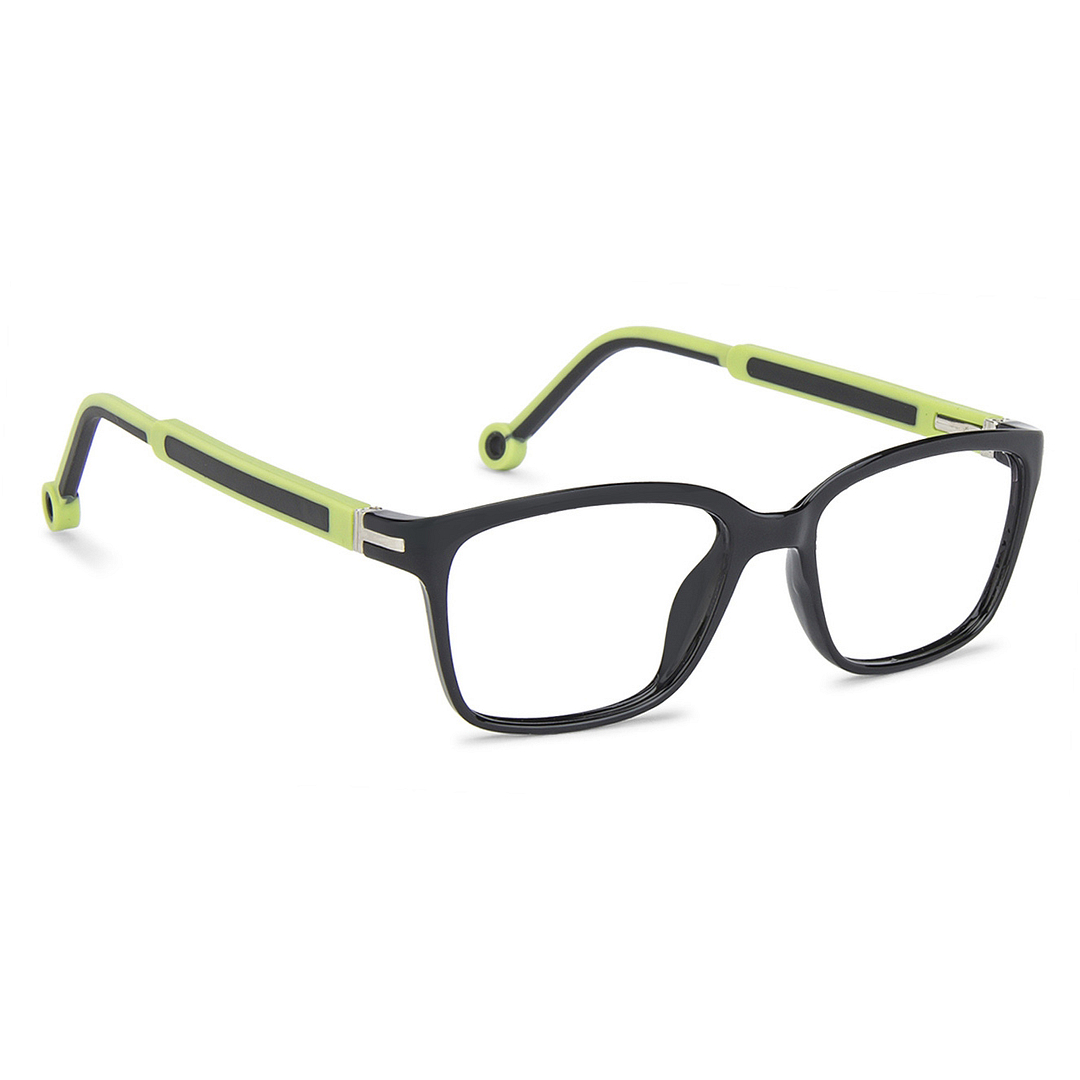 Hooper Online Black Full Rim Rectangle left side