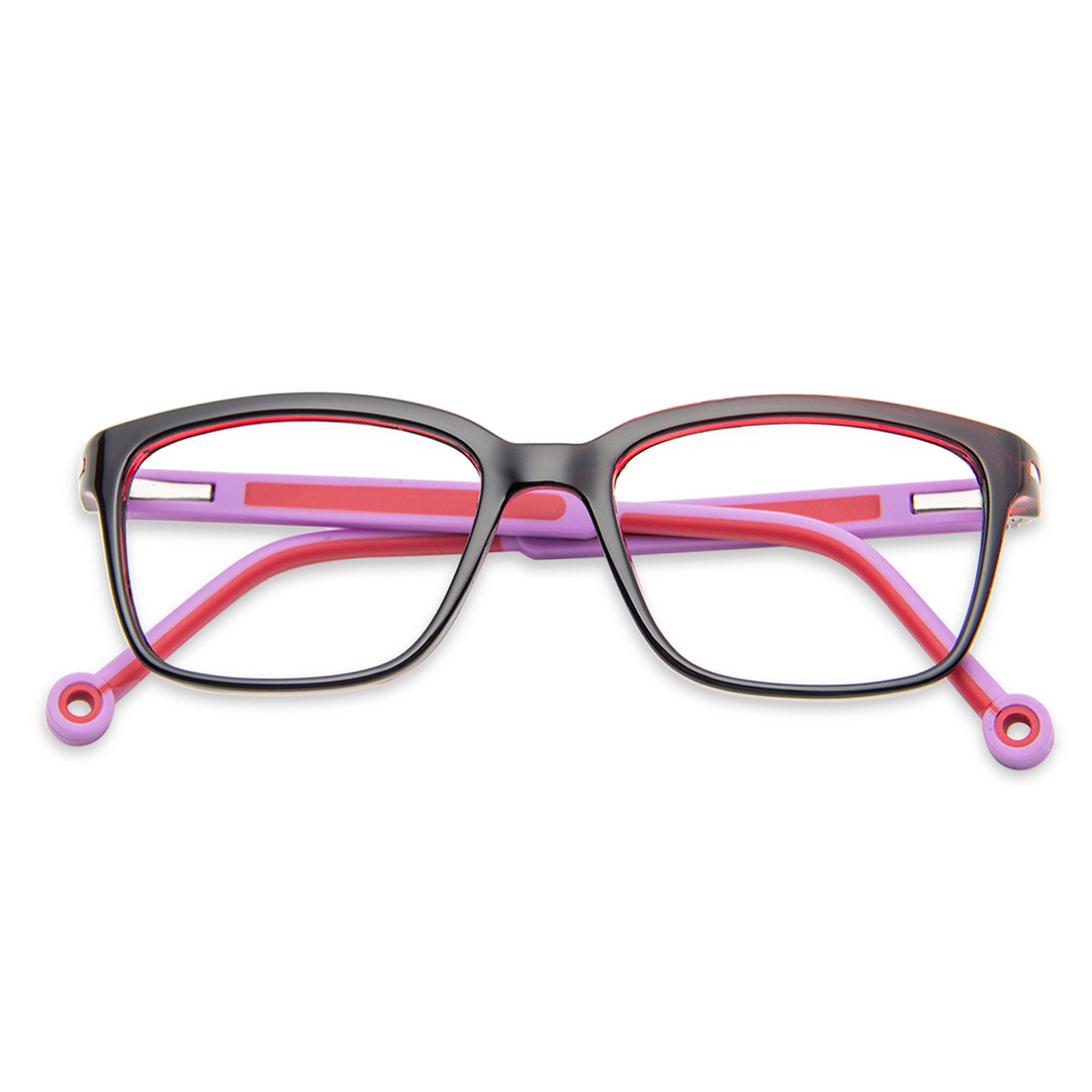 Hooper Online Red Transparent Full Rim Rectangle right side