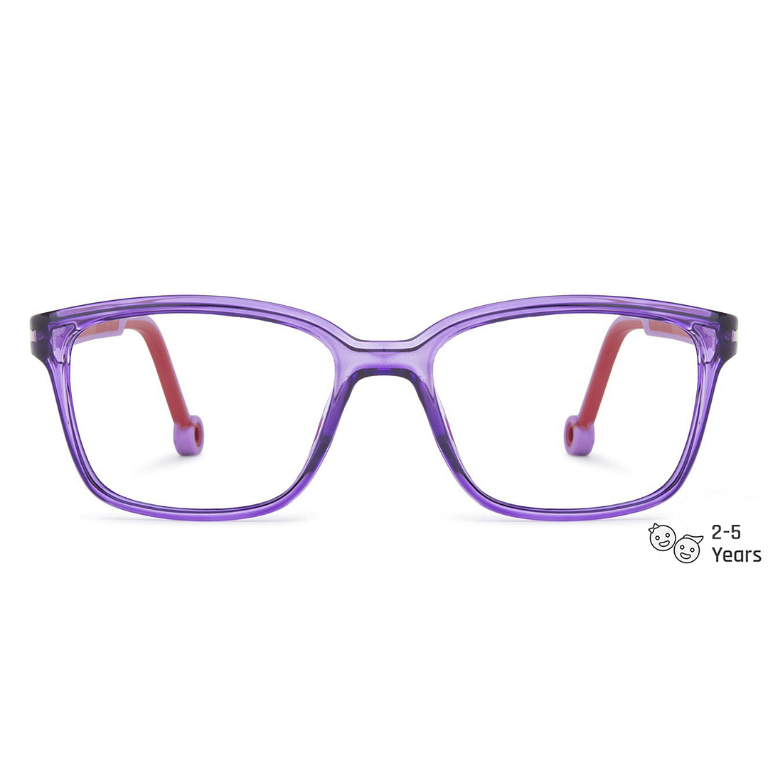 Hooper Online Purple Full Rim Rectangle left side