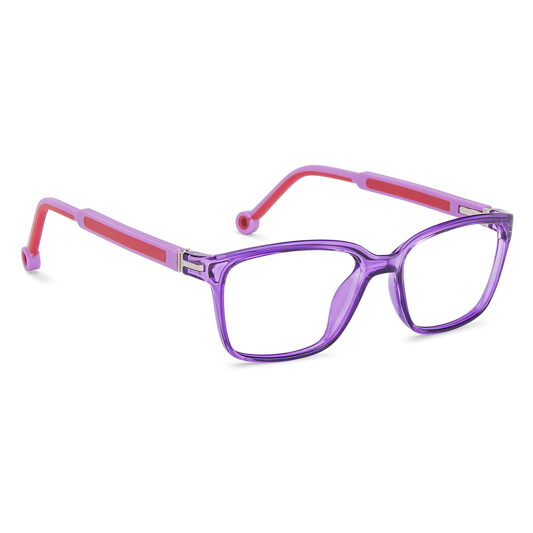 Hooper Online Purple Full Rim Rectangle left side