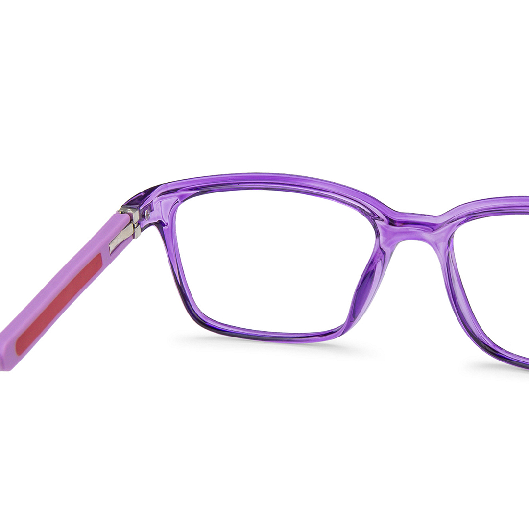 Hooper Online Purple Full Rim Rectangle left side