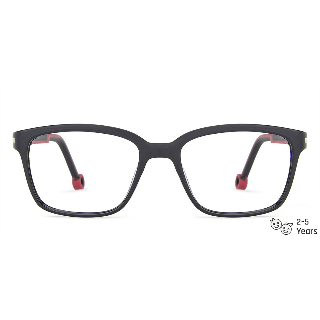 Hooper Online Black Full Rim Rectangle left side