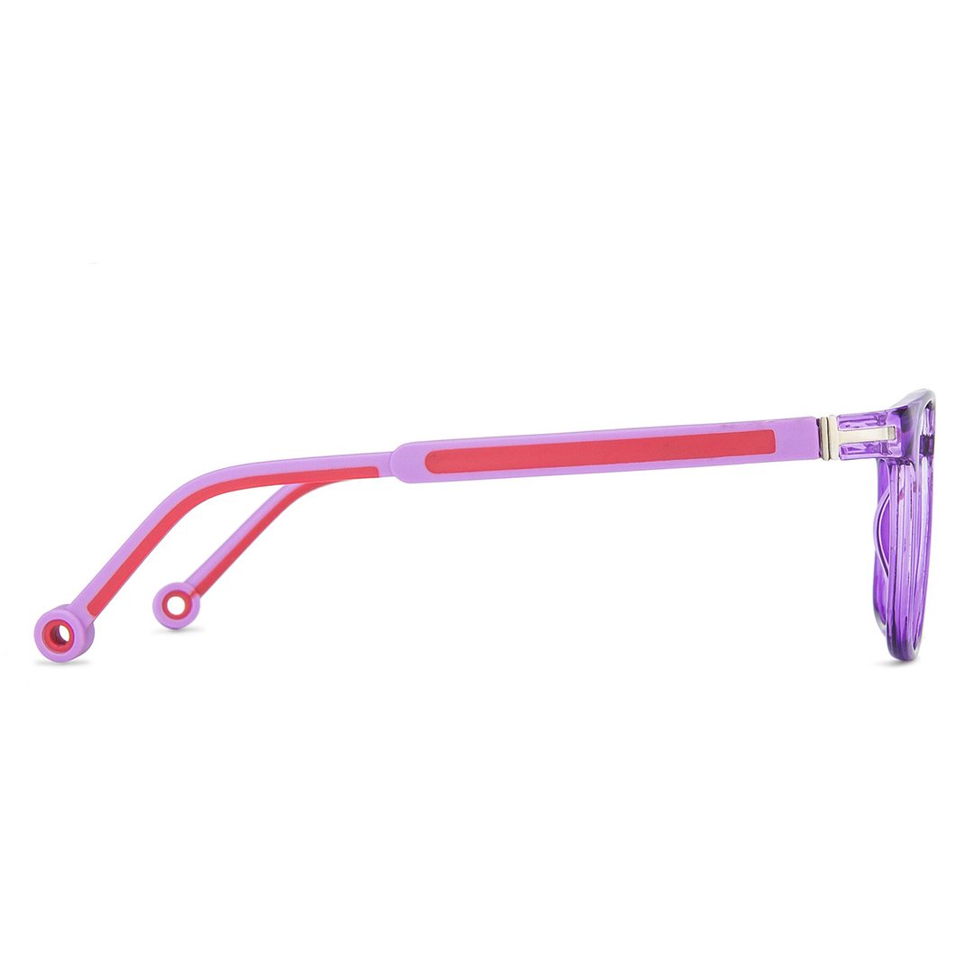 Hooper Online Purple Transparent Full Rim Square right side