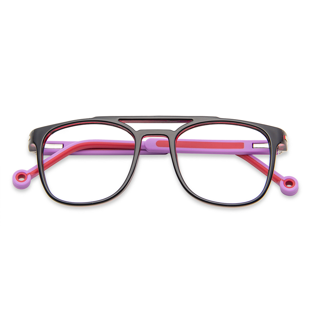 Hooper Online Red Transparent Full Rim Square right side