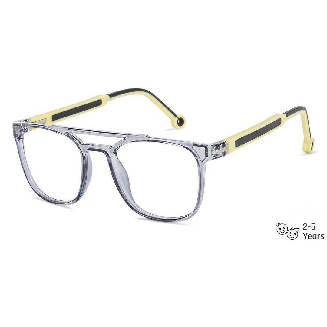Hooper Online Gray Transparent Full Rim Square right side